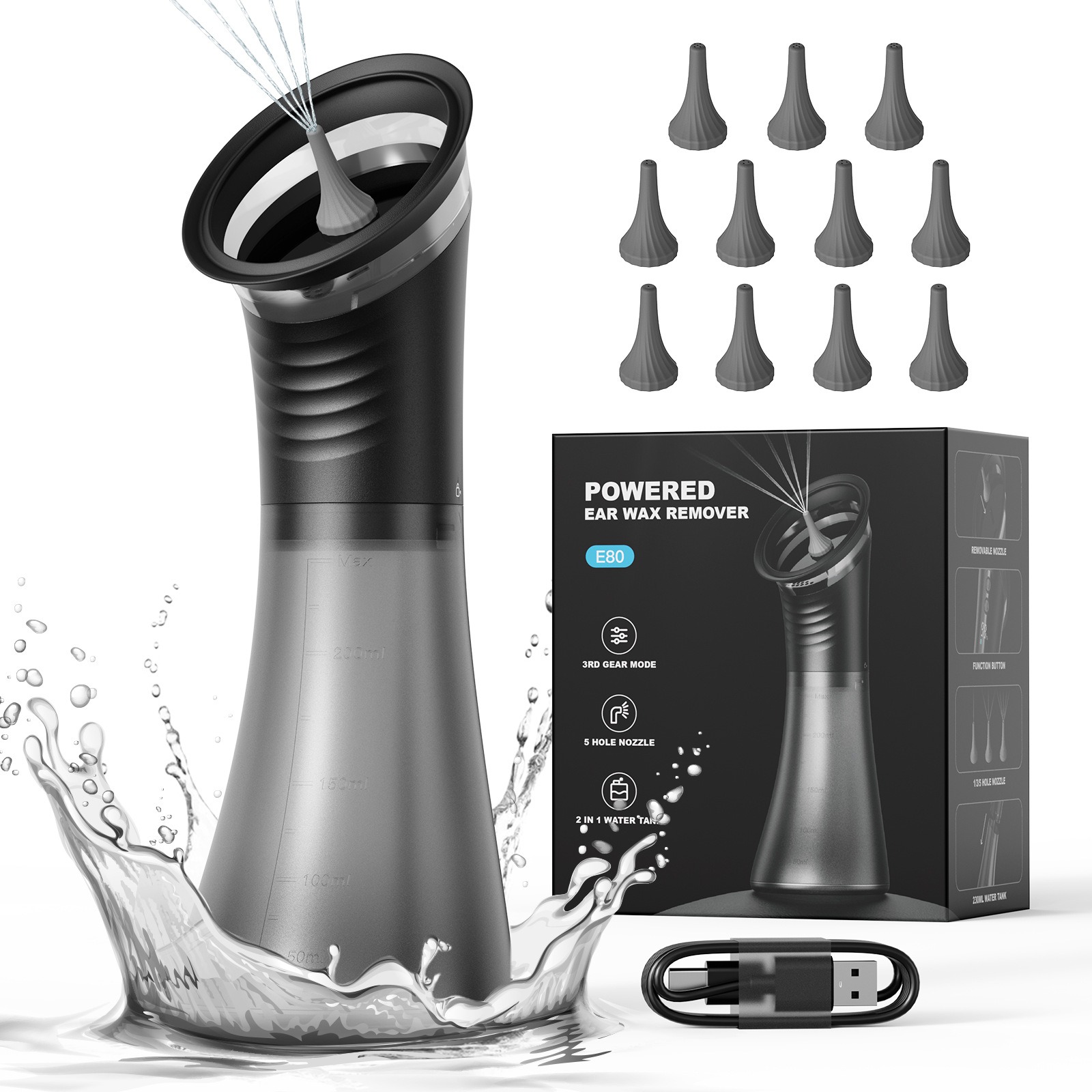 Power Tools Tool Box - Electric Ear Wax Removal System Water