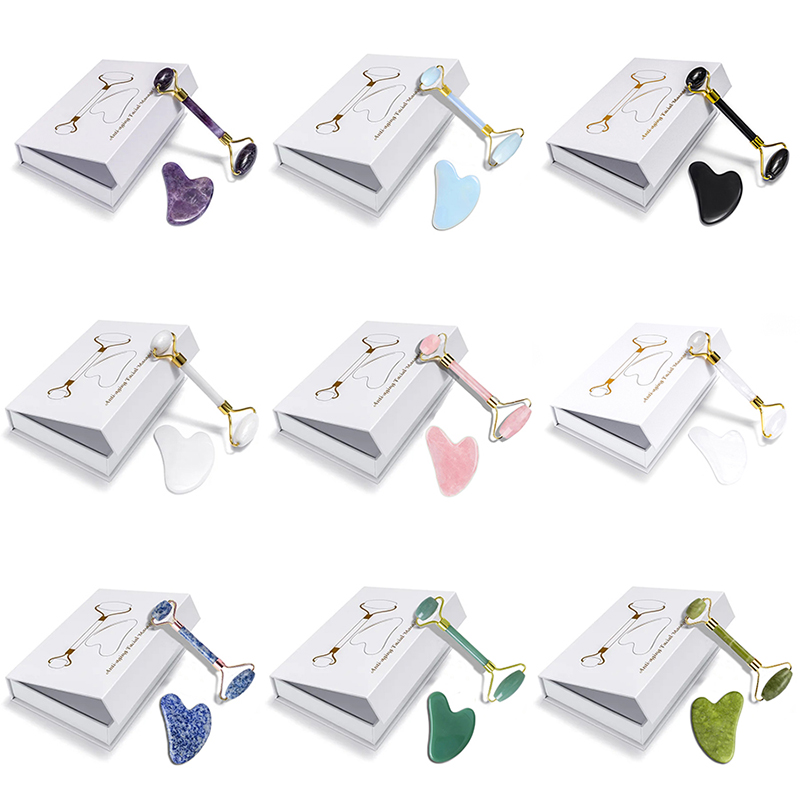 Power Tools Tool Box - Rose Quartz Natural Jade Roller Massager