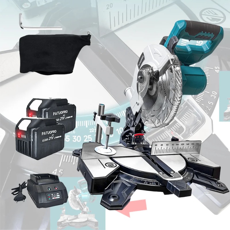Inch Brushless Miter Saw Compa - огляд і ціна Power Tools Electrical