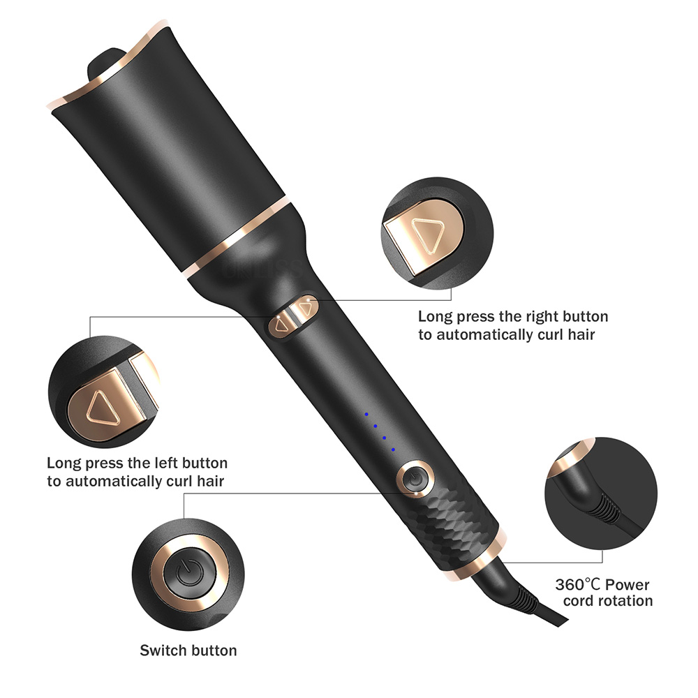 Auto Rotating Ceramic Hair Cur - огляд і ціна Power Tools Voltage