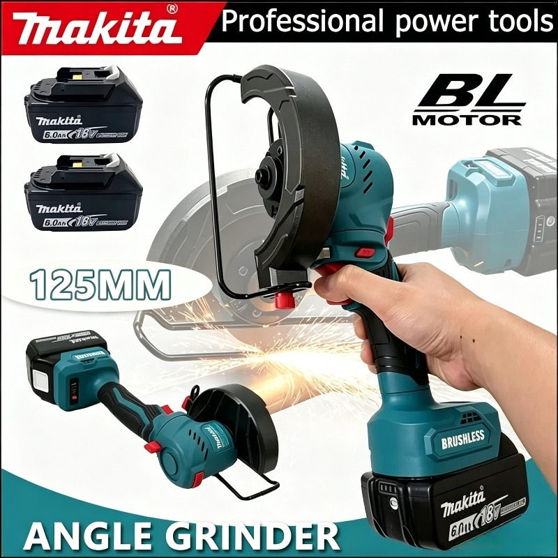 Makita  Brushless 125mm Angle  - огляд і ціна Power Tools In Construction