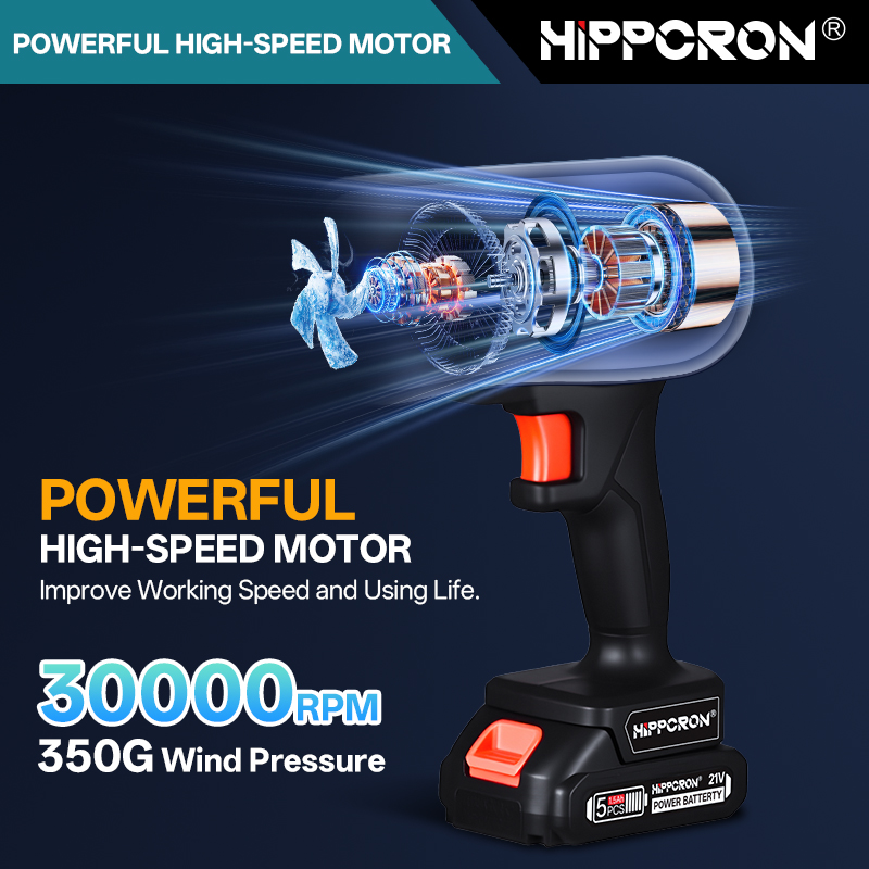 Hippcron Cordless Leaf Blower  - огляд і ціна Power Tools In Construction