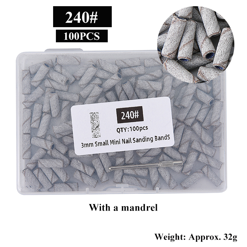100pcs/box 3mm Mini Sanding Ba - огляд і ціна Power Tools Tool Box