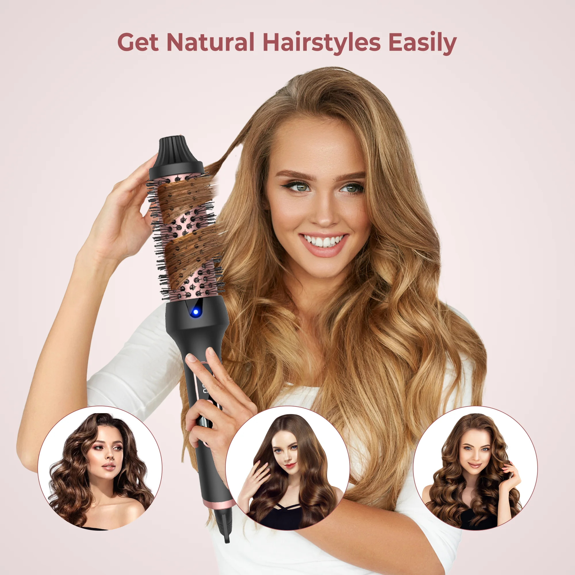 3 in1 Thermal Brush Ionic Heat - огляд і ціна Power Tools Voltage
