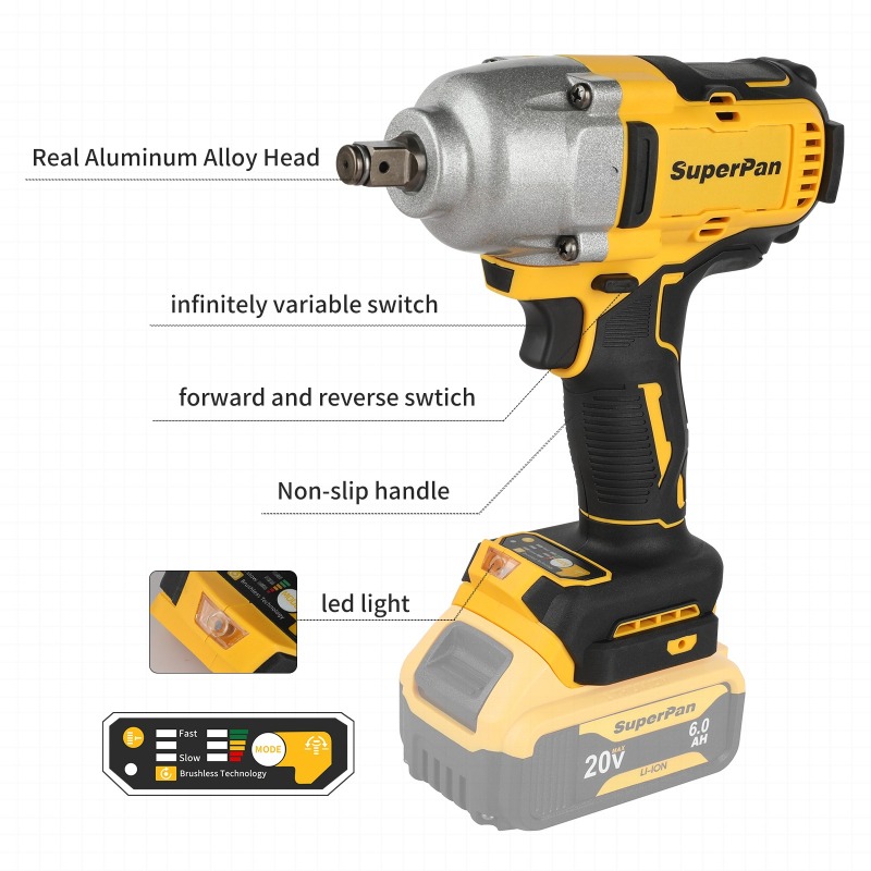 Brushless Cordless Impact Wren - огляд і ціна Power Tools In Construction
