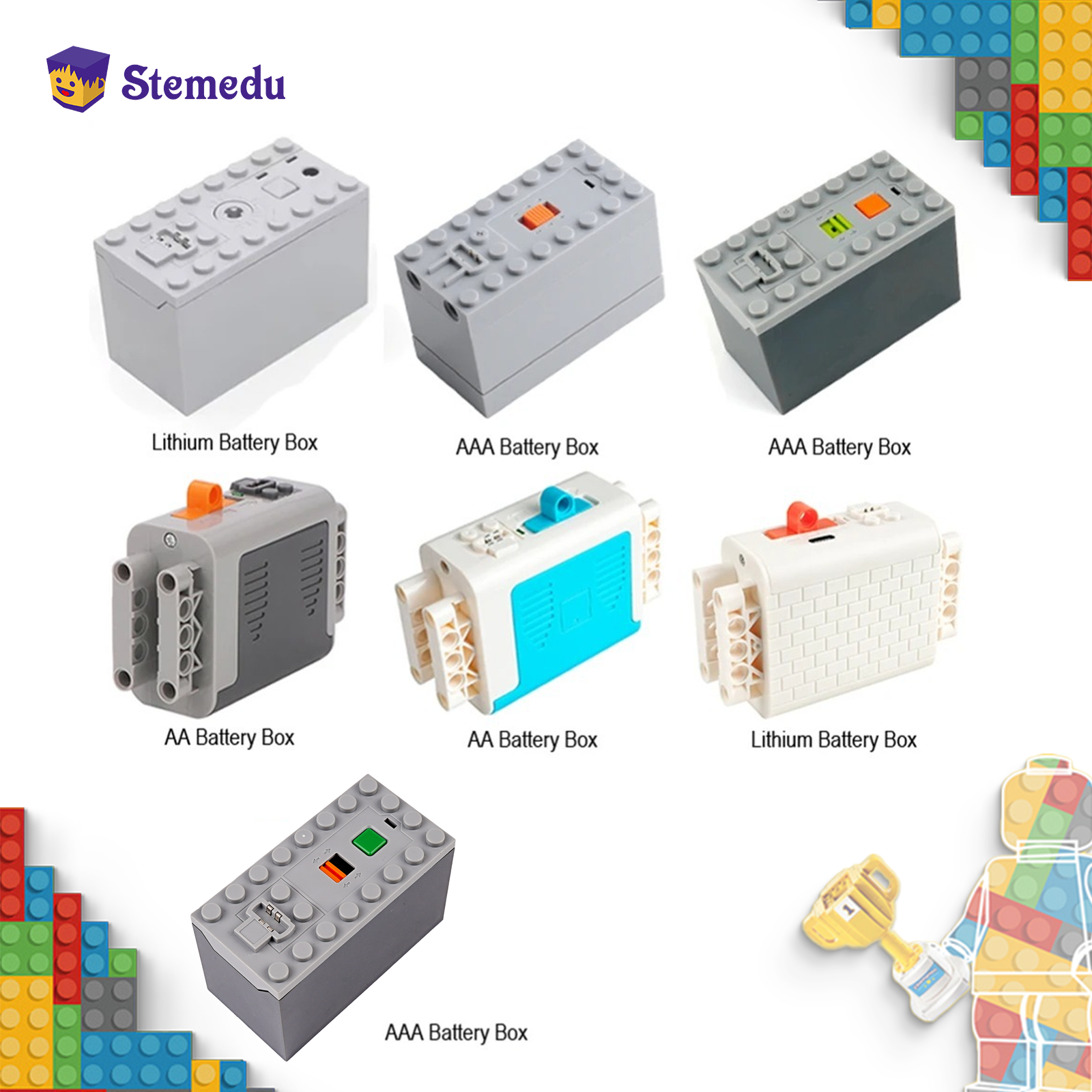 MOC Rechargeable AA /AAA Batte - огляд і ціна Power Tools Tool Box