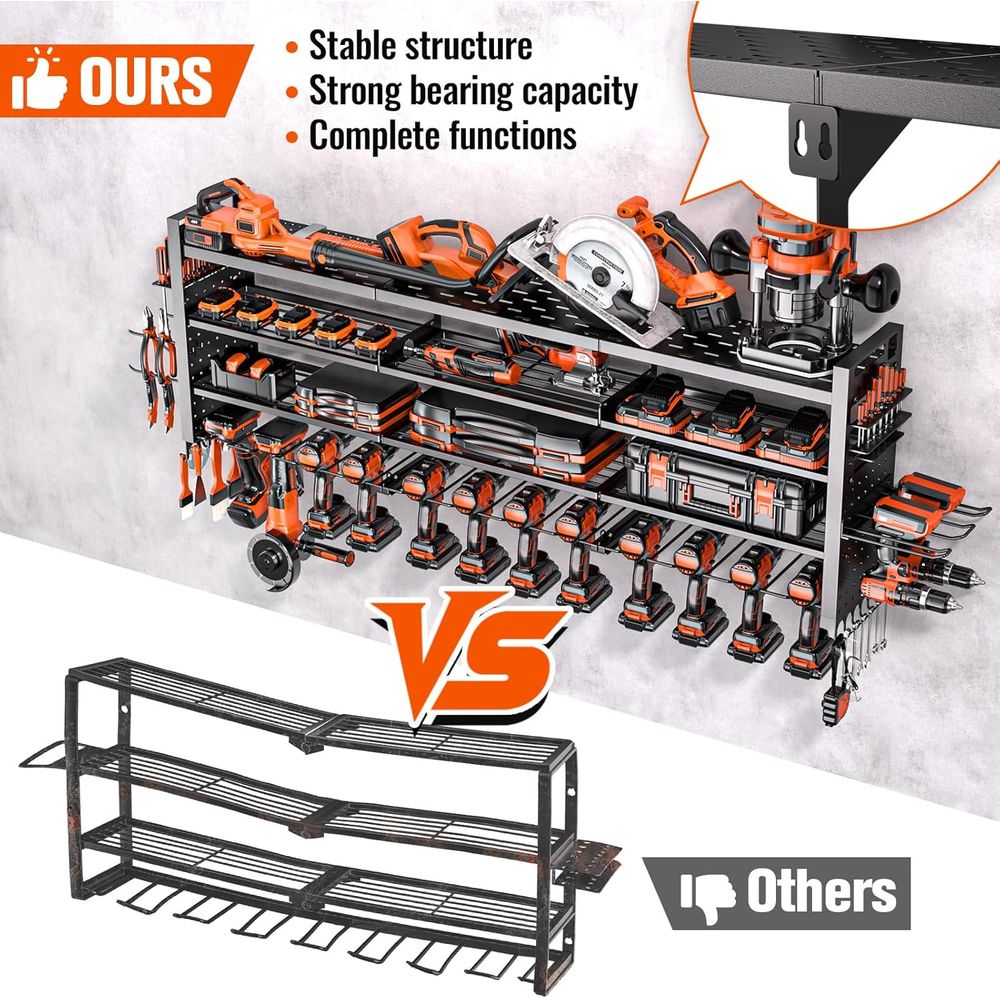 Large Power Tool Organizer Wal - огляд і ціна Power Tools Rack