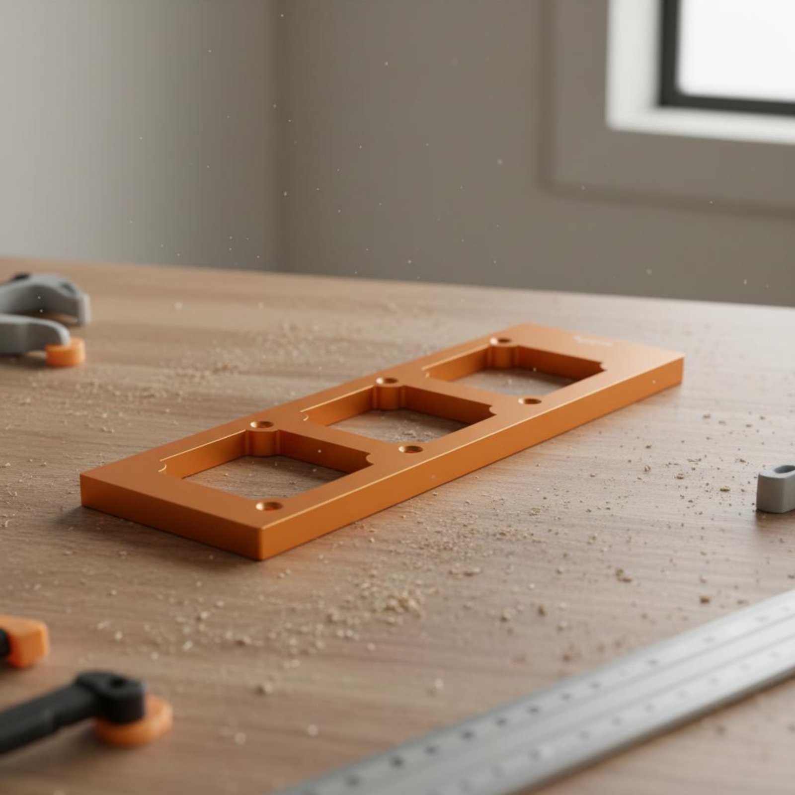 Socket Cutout Template Thicken - огляд і ціна Power Tools Tool Box