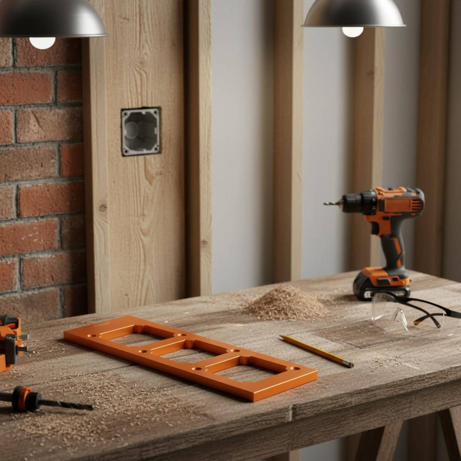 Socket Cutout Template Thicken - огляд і ціна Power Tools Tool Box