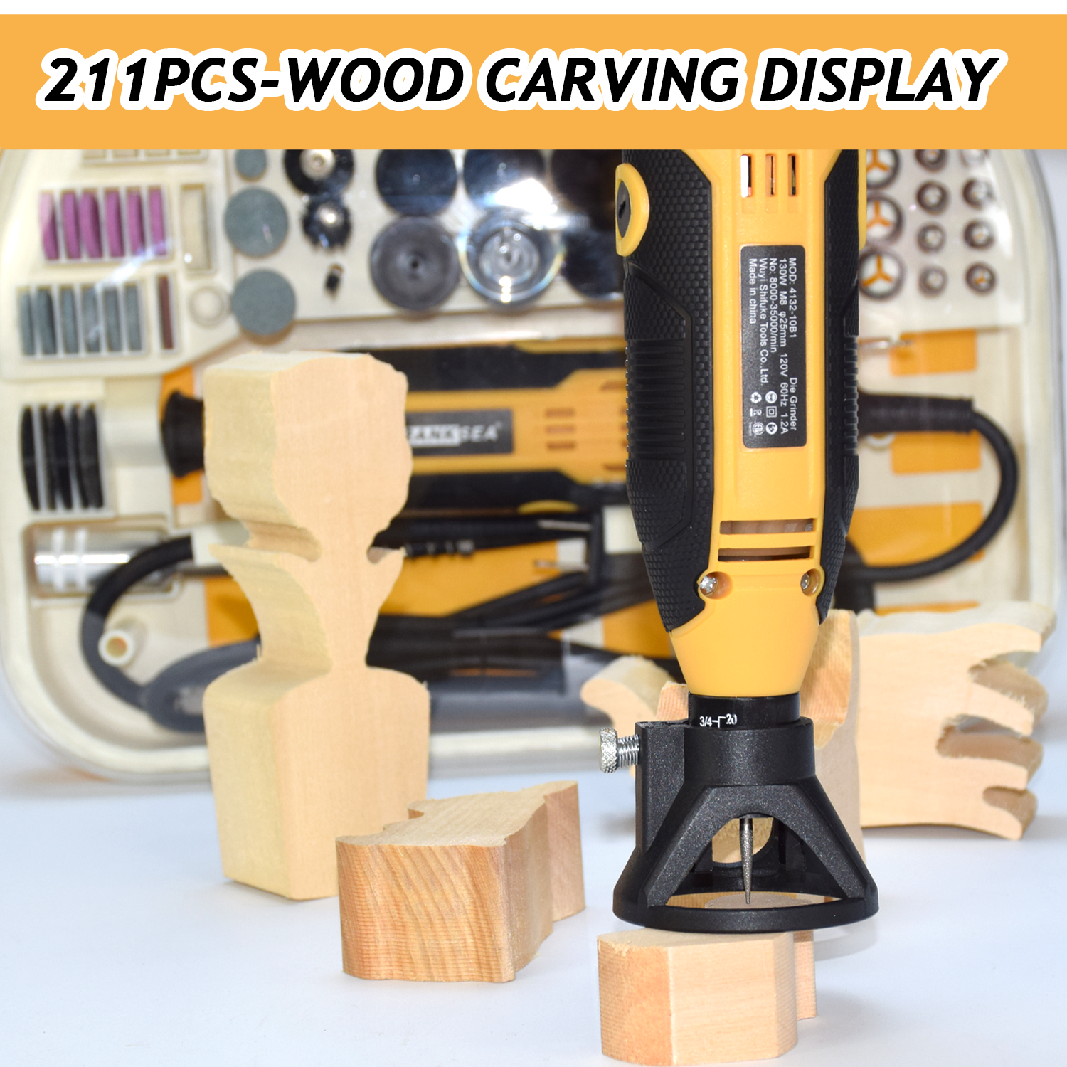 Rotary Tool Kit, Equipped With - огляд і ціна Power Tools Equipment
