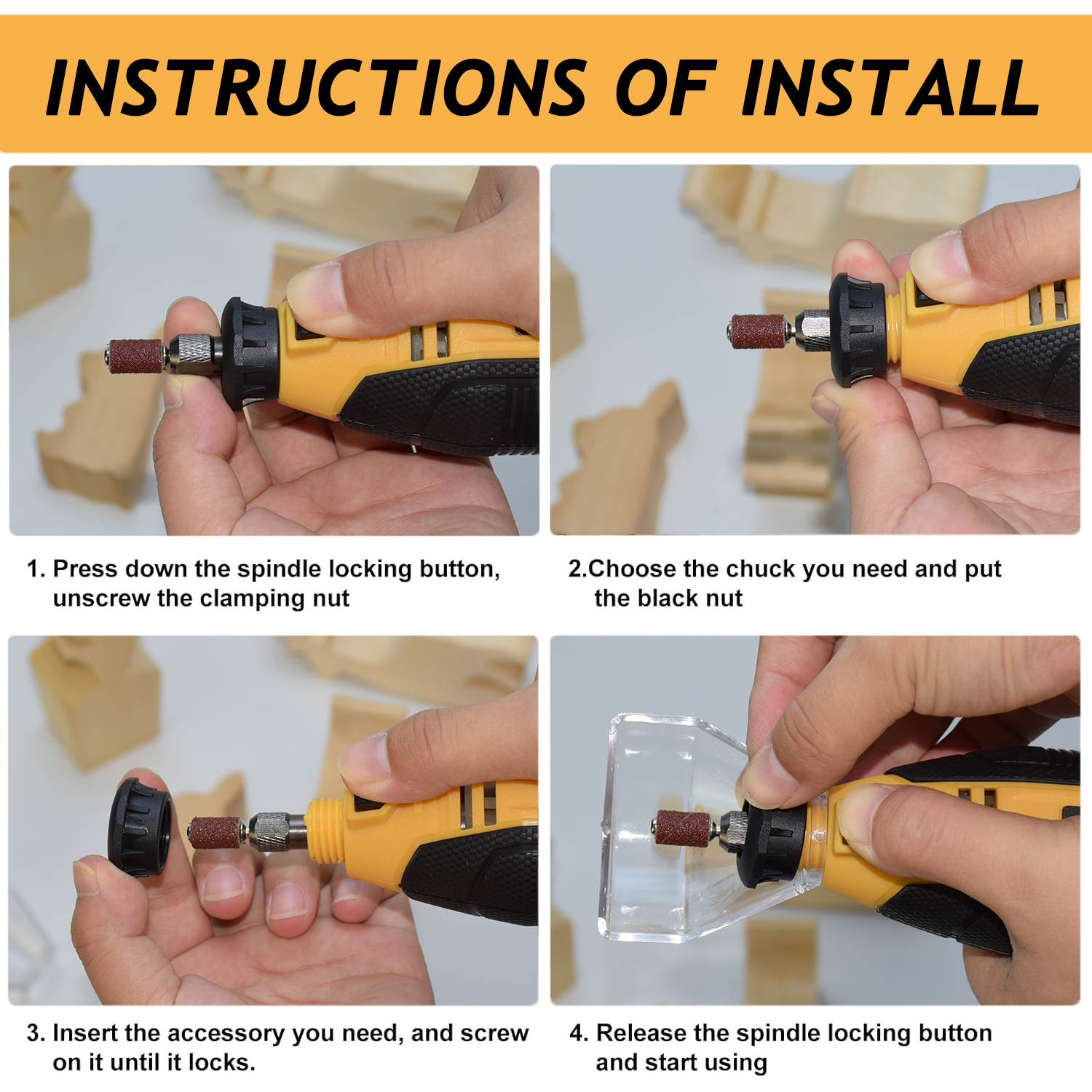 Rotary Tool Kit, Equipped With - огляд і ціна Power Tools Equipment
