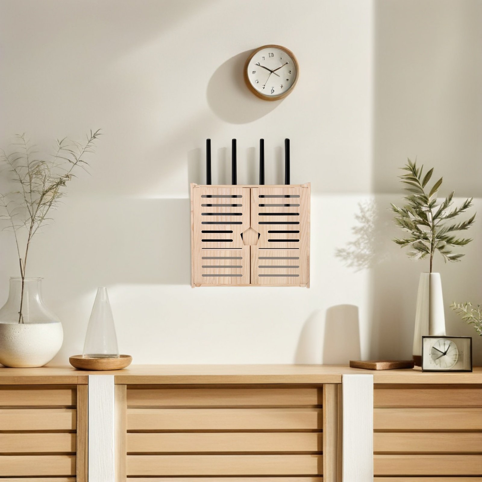 Wooden WiFi Router Storage Box - огляд і ціна Power Tools Tool Box