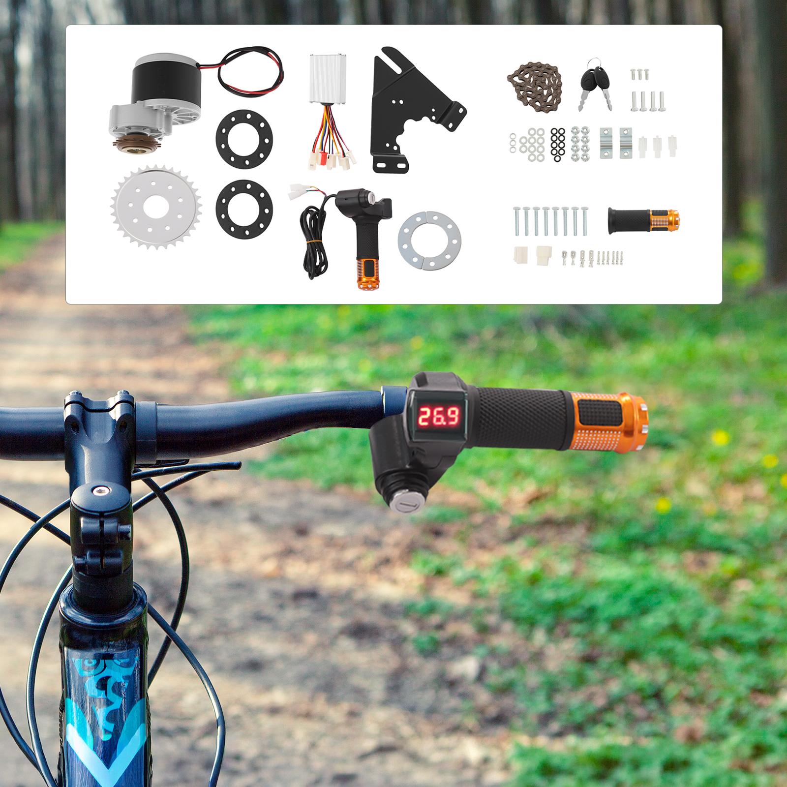 24V 250W Electric Bike Convers - огляд і ціна Power Tools Electrical