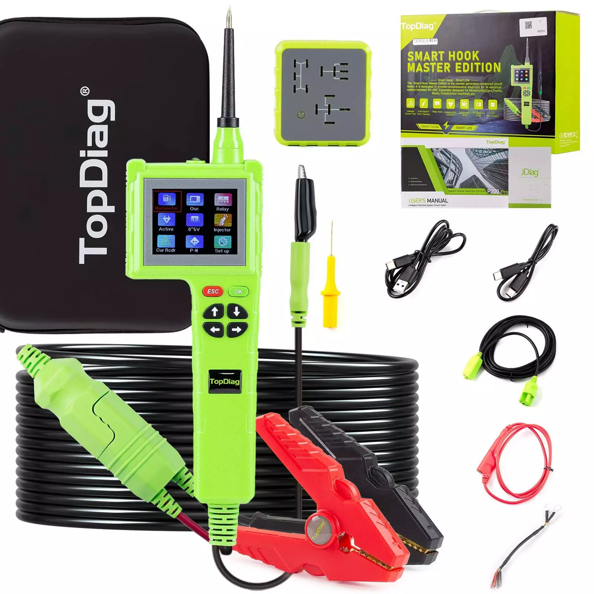 TopDiag P200 Pro Automotive Ci - огляд і ціна Power Tools Voltage
