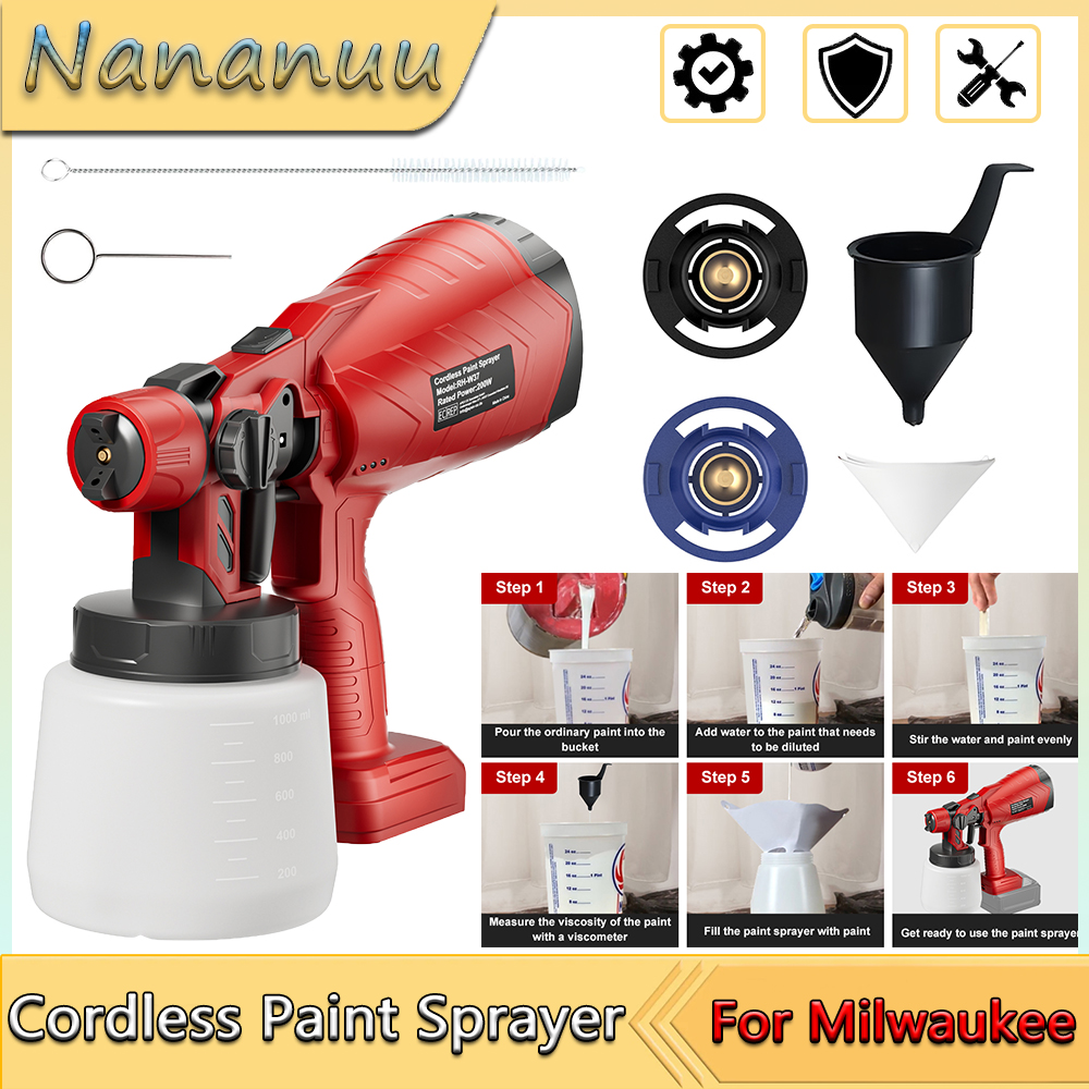 Nananuu 1000ML Cordless Spray  - огляд і ціна Power Tools For Windows
