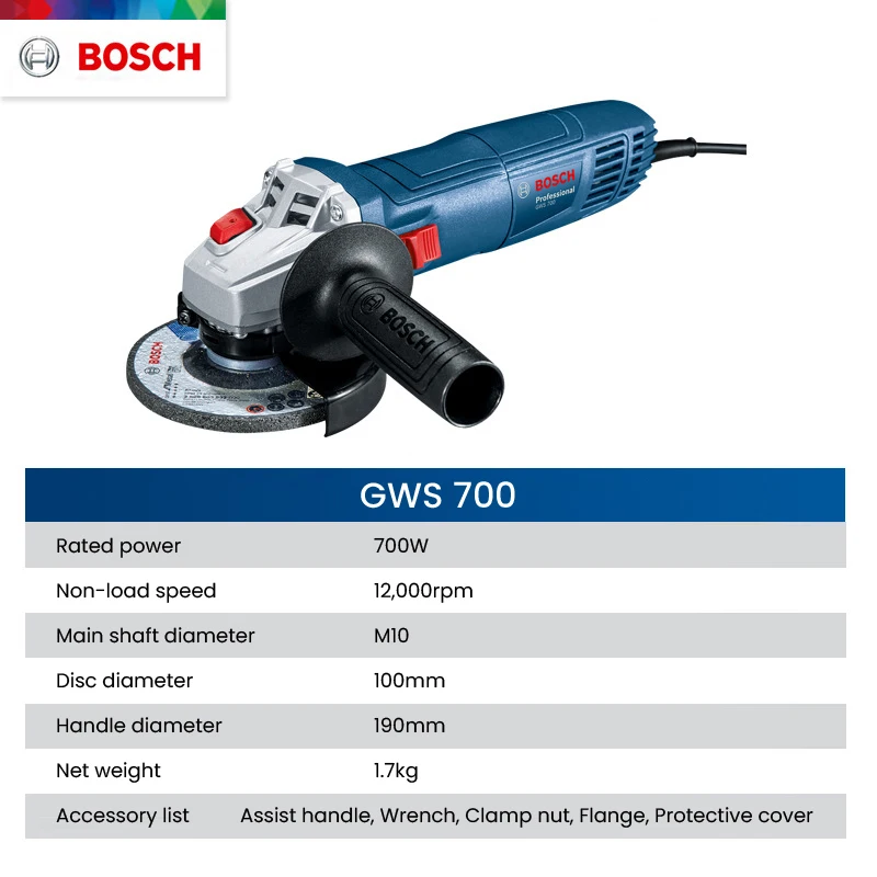 Bosch GWS700 Electric Angle Gr - огляд і ціна Power Tools Electrical