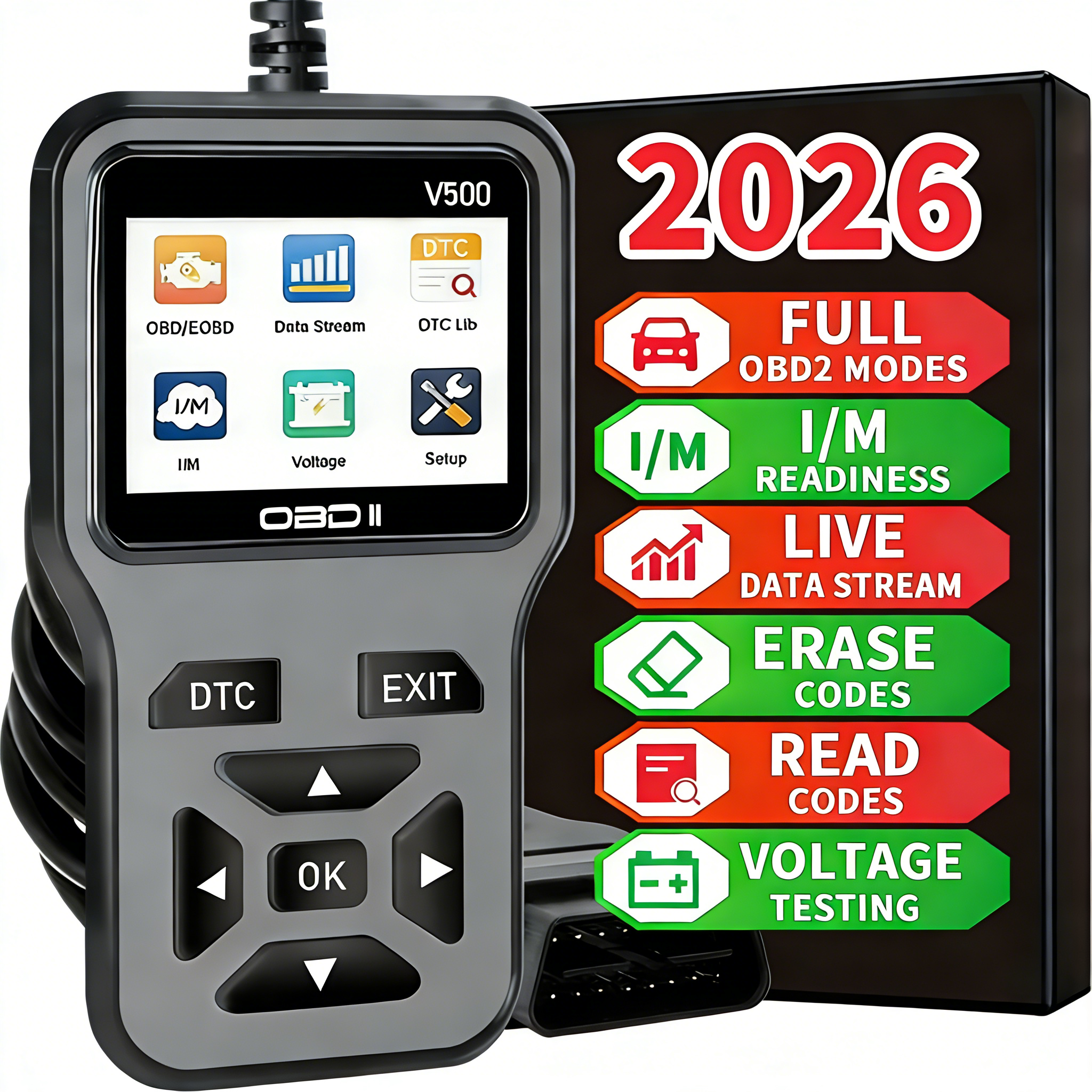 2025 Latest Obd2 Scanner Diagn - огляд і ціна Power Tools Voltage