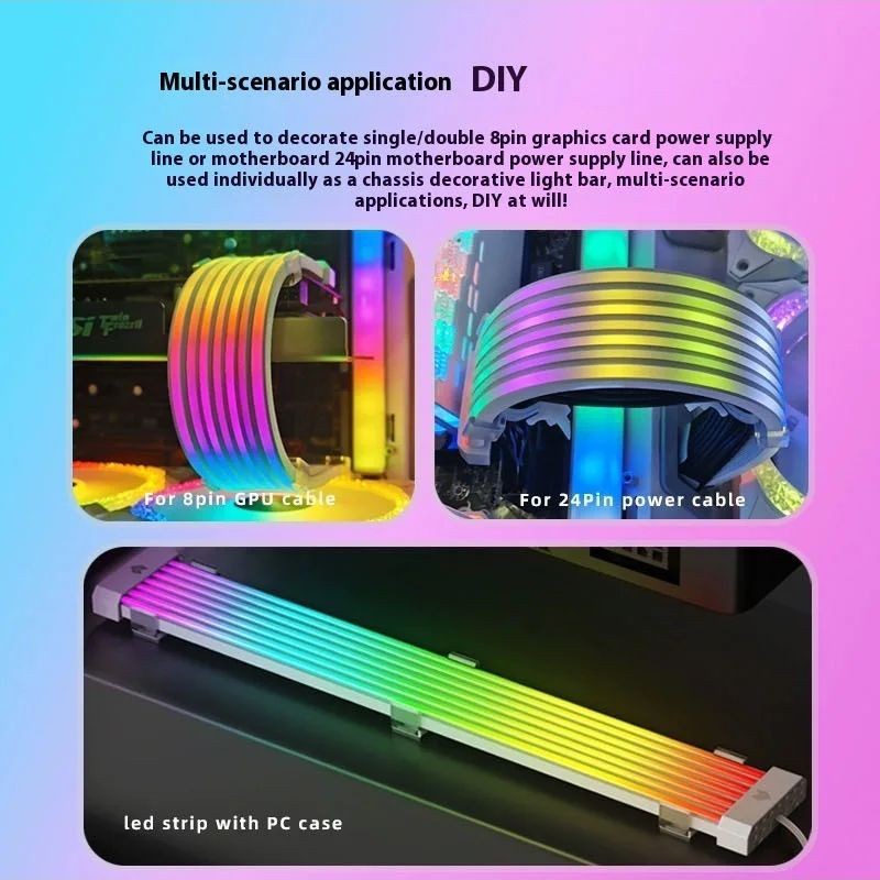 ARGB Chassis Neon Strips 5V Po - огляд і ціна Power Tools Tool Box